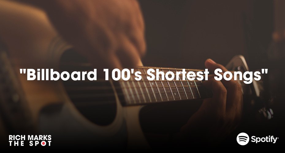 shortest songs on Billboard 100