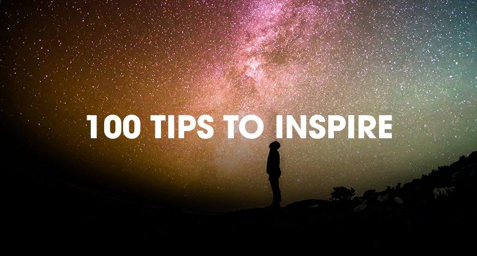 100 Creative Inspiration Tips